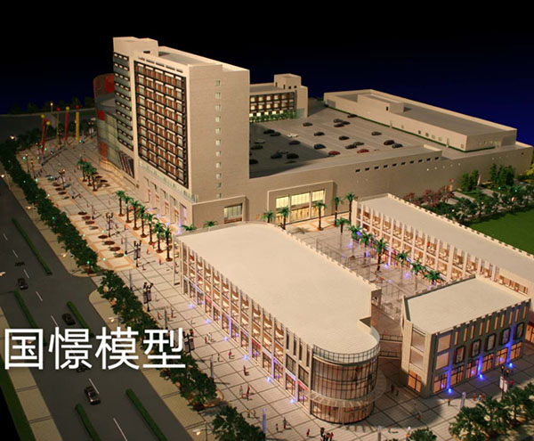 榆中县建筑模型