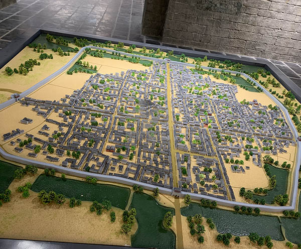 榆中县建筑模型