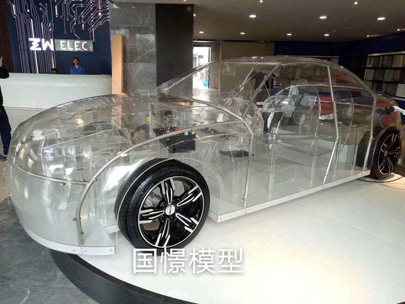 榆中县透明车模型