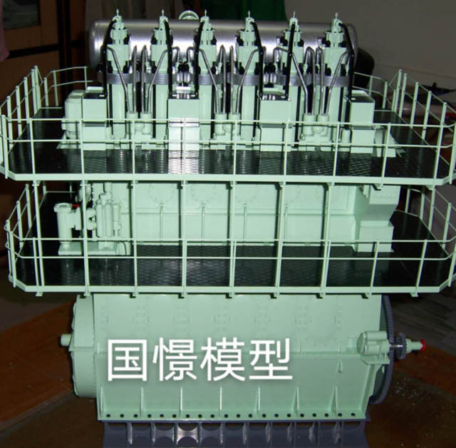 榆中县发动机模型