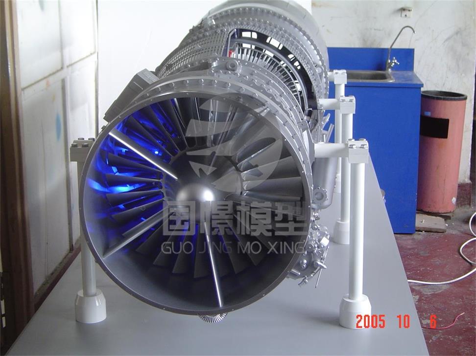 榆中县飞机发动机模型