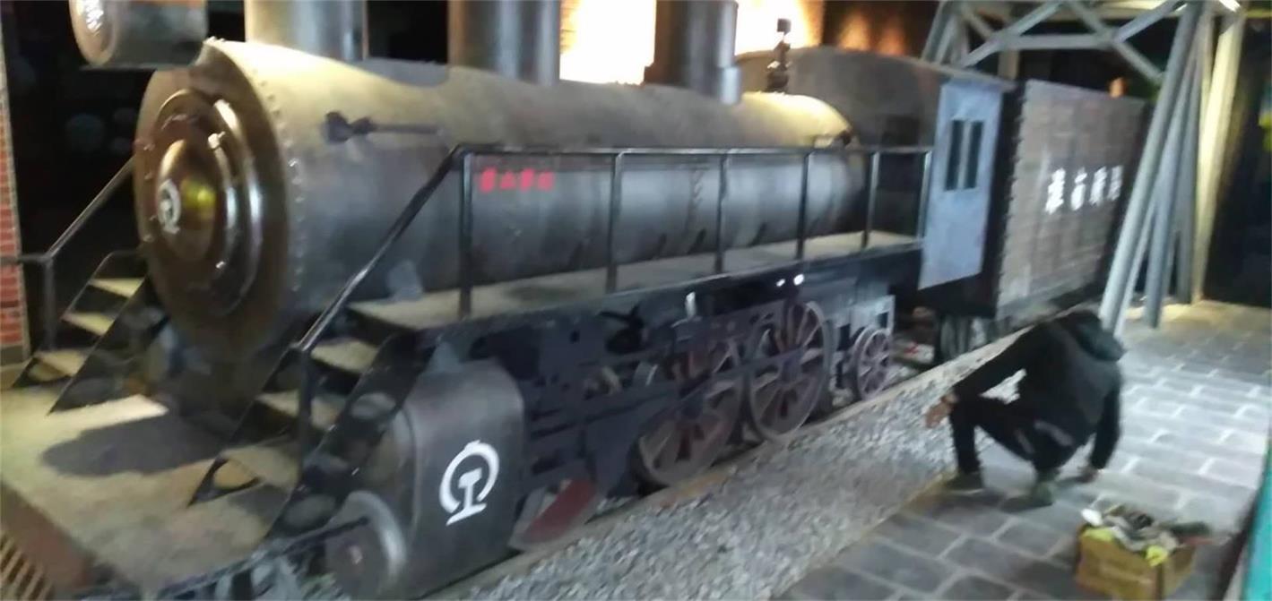 榆中县蒸汽火车模型